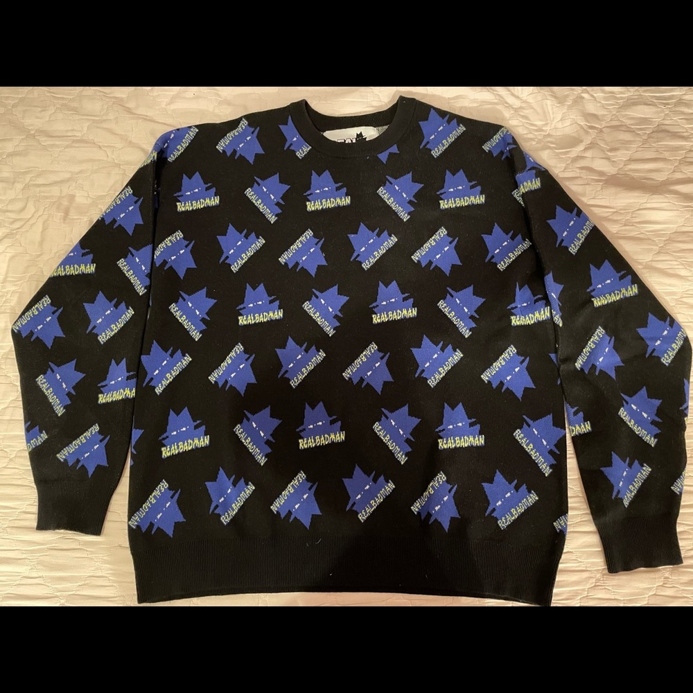 RealBadMan Heavyweight Crewneck Sweatshirt (Large)